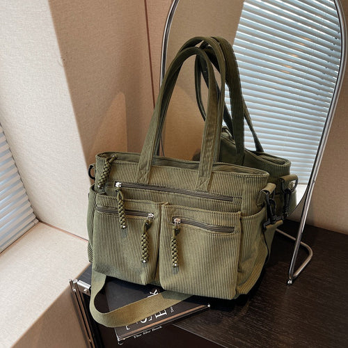 Stylish Multi-Pocket Tote Bag Bowlift