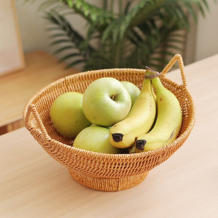 Unisex Handwoven Fruit and Vegetable Stand Bowlift
