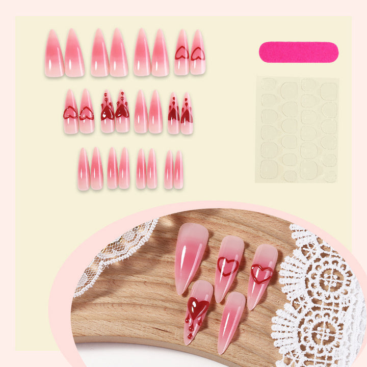 Artistic Press-On Nail Tips Bowlift