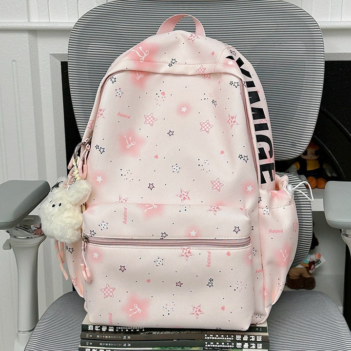 Charming Starry Design Backpack