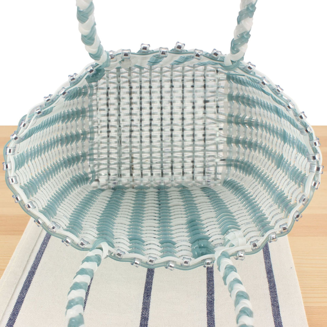 Basket bag with fashionable mesh design Bowlift