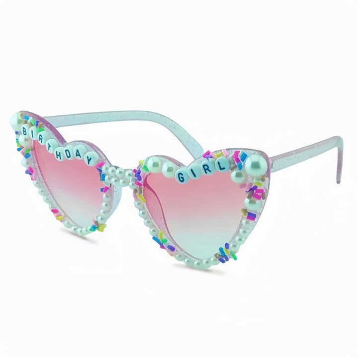 Decorative Heart-Shaped Sunglasses Bowlift