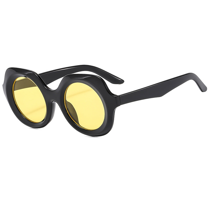 Ladies designer sunglasses with extravagant tortoiseshell frame Bowlift