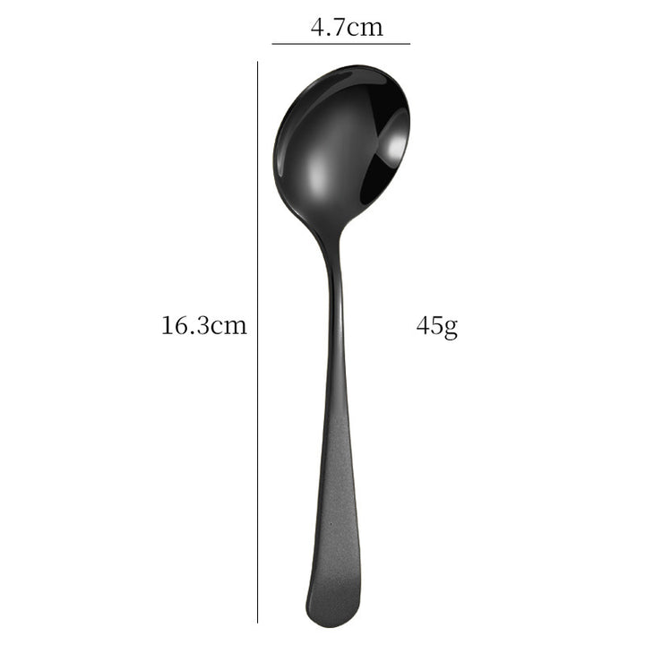 Elegant Dessert Spoon with High-Quality and Non-Slip Grip Design Bowlift