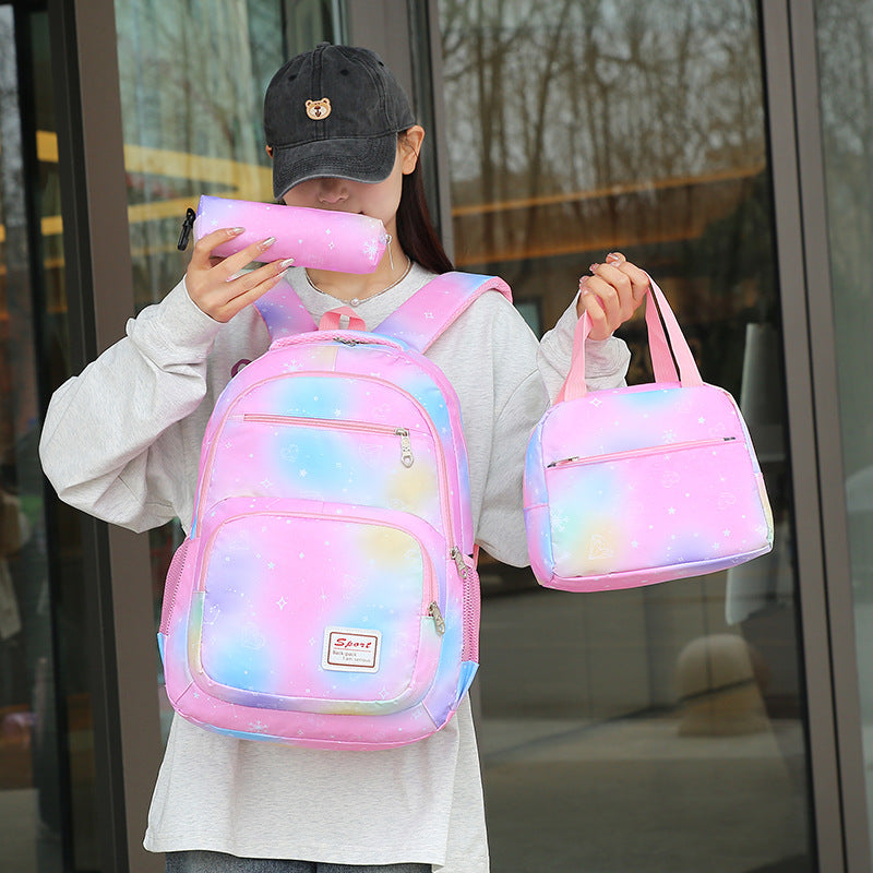 School backpack with breathable back panel and adjustable shoulder straps Bowlift