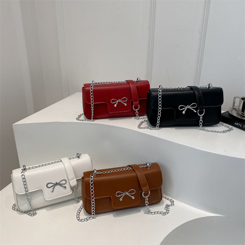 Elegant Bow Accent Crossbody Bag Bowlift
