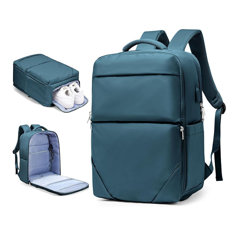 Multifunctional Backpack with Insulated Shoe Compartment Bowlift