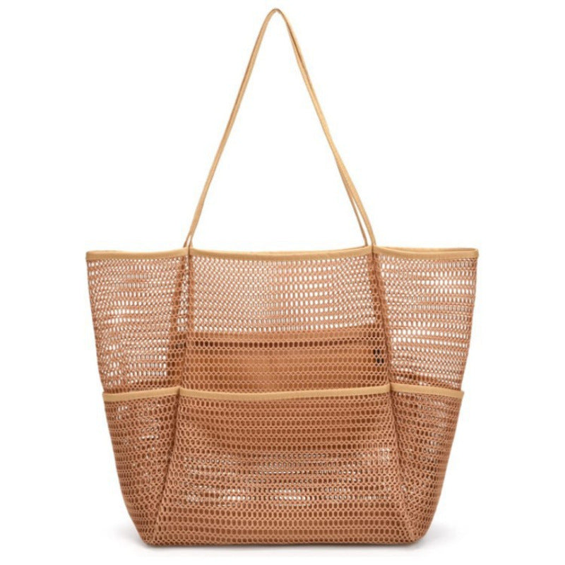 Practical Mesh Beach Bag Bowlift