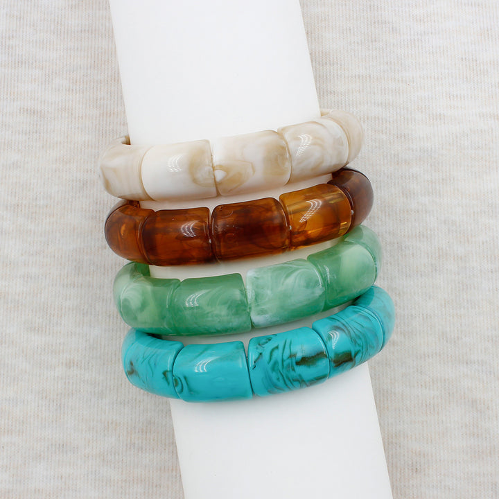Geometric Resin Bangle Bowlift