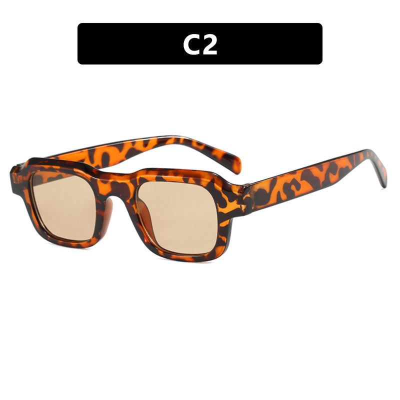 Women's modern square sunglasses with protective polycarbonate frame Bowlift