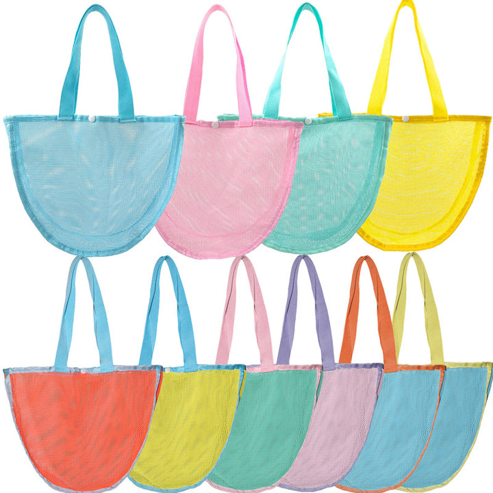 Durable mesh beach bag with wide straps Bowlift