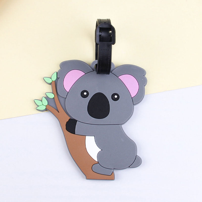 Fun Animal-Themed Luggage Tag Bowlift