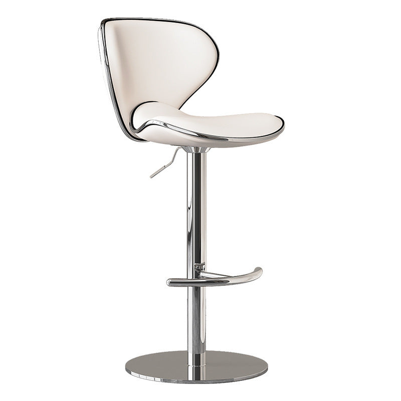 Height-adjustable cocktail stool with ergonomic seat surface Bowlift