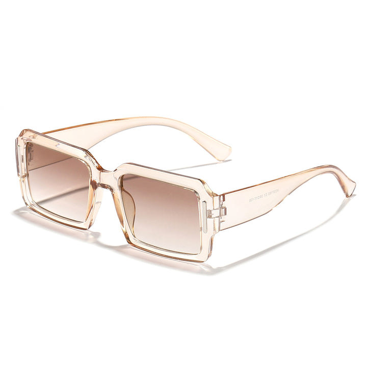 Women's fashionable square sunglasses with stylish plastic frame Bowlift