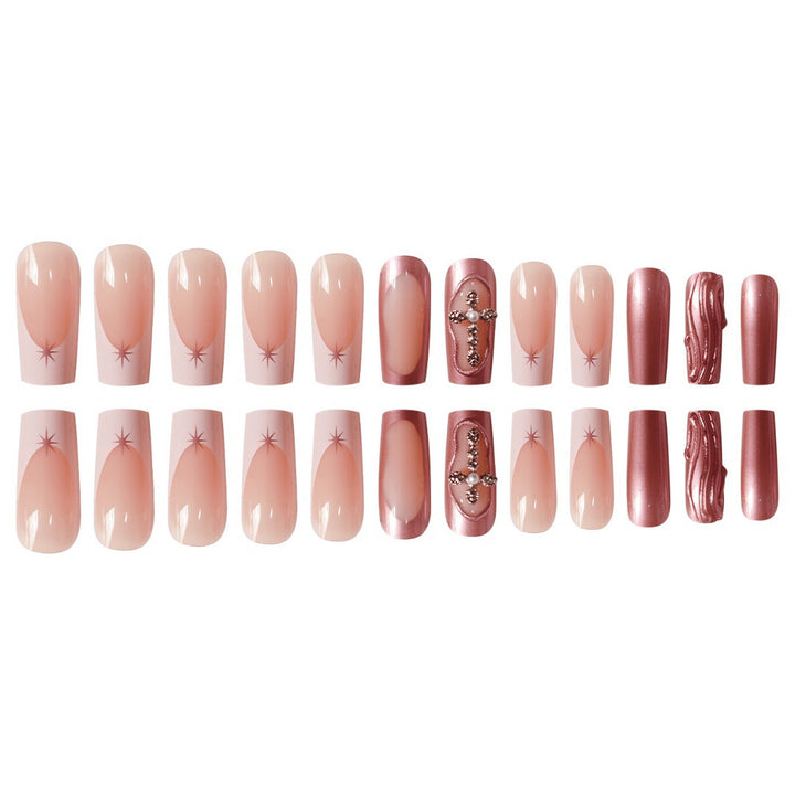 Glamorous Artistry Press-On Nail Set Bowlift