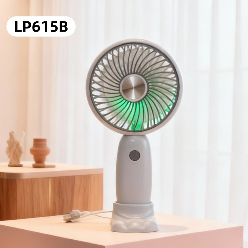 Women's portable handheld fan in playful rabbit design Bowlift