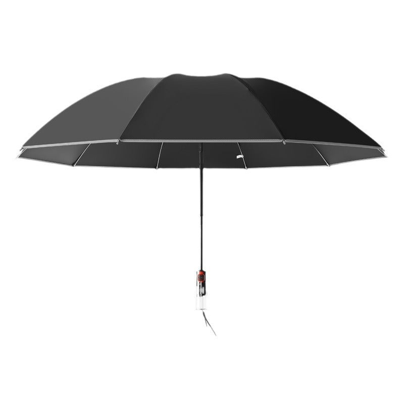 Ladies Automatic Umbrella with Air Pressure Protection Bowlift