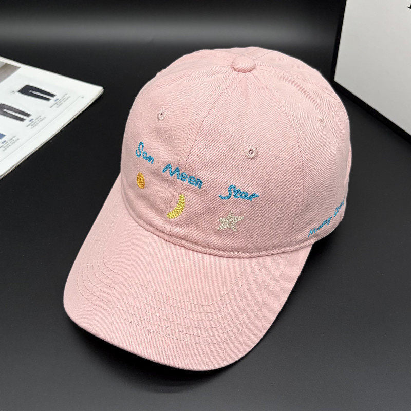 Women's Embroidered Casual Cap Bowlift