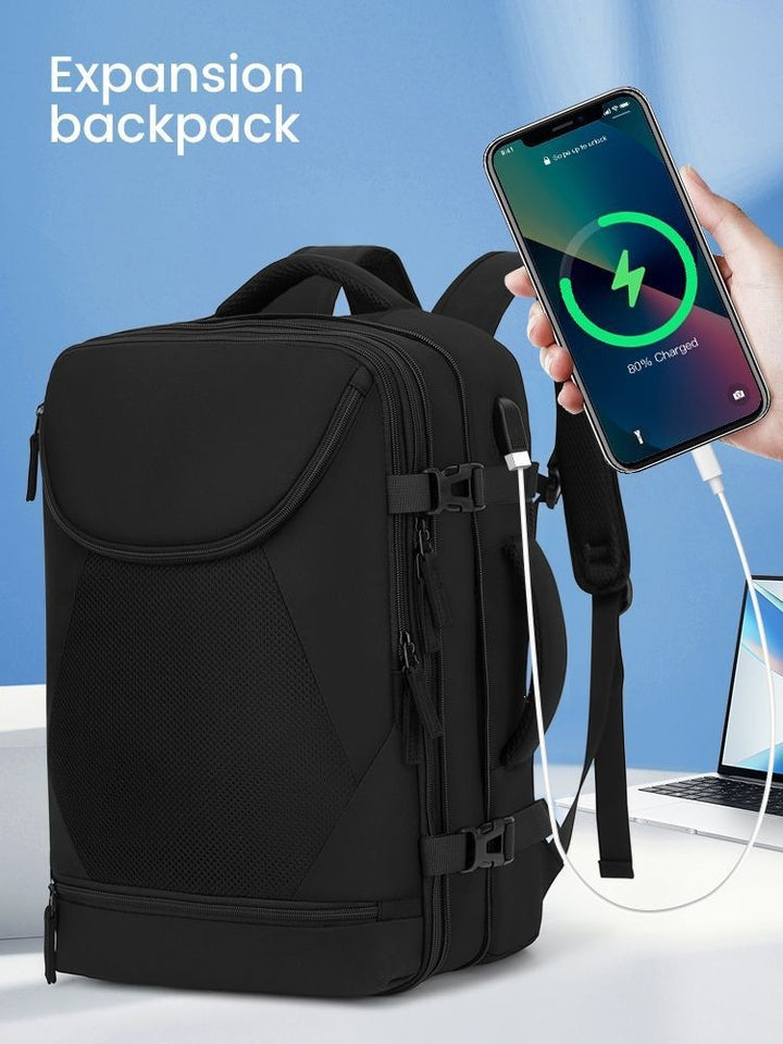 Multifunctional Travel Bag With Ergonomic Carrying System Bowlift