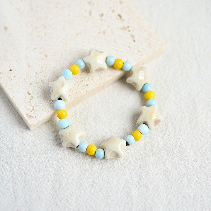 Heart-Shaped Beaded Bracelet Bowlift