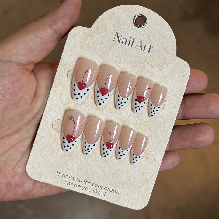 Decorative Art Press-On Nails Set Bowlift