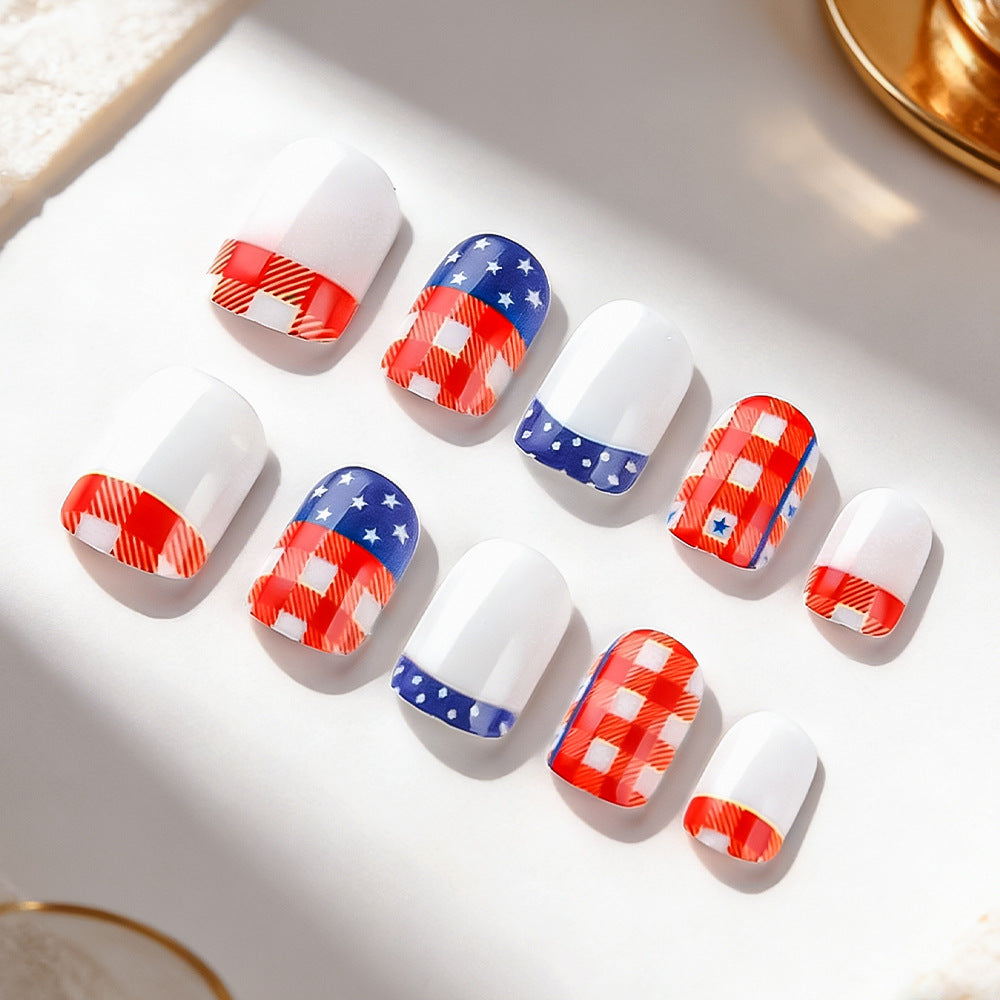 Patriotic Themed Nail Art Set Bowlift