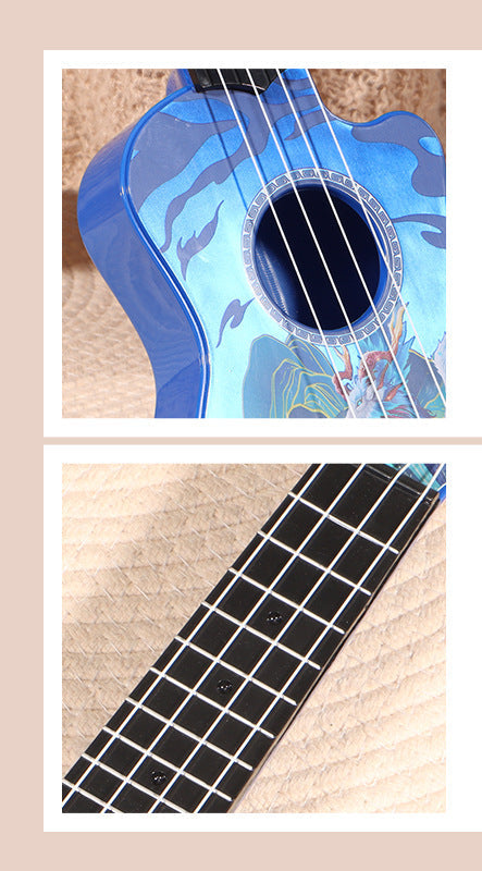 Mini Acoustic Ukulele Bowlift