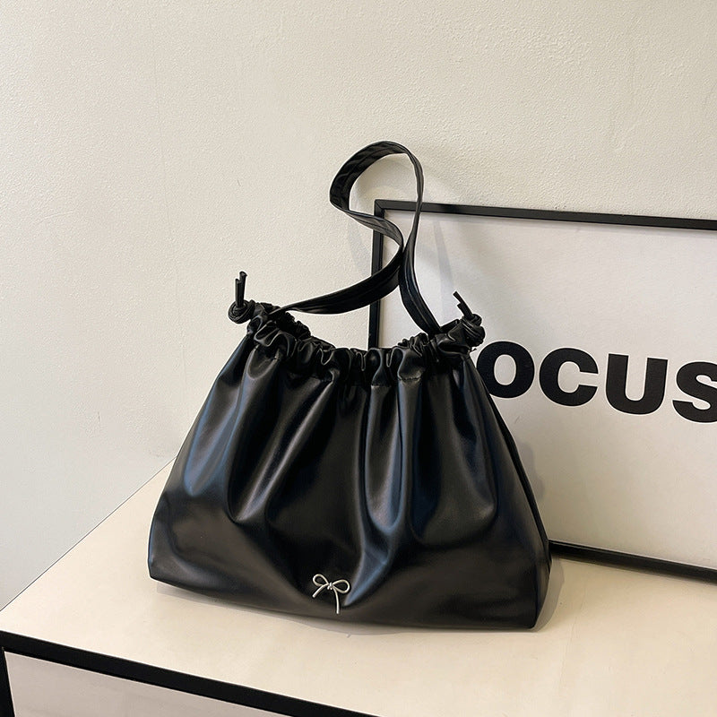 WoElegant Ruched Handheld Bag Bowlift