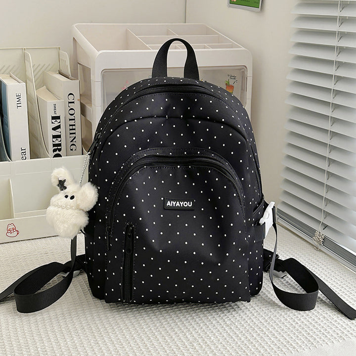 Charming Polka Dot Backpack