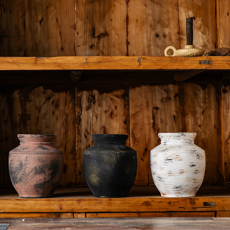 Handmade Clay Vase Bowlift