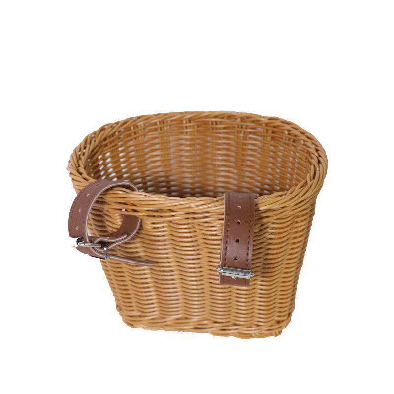Handcrafted Woven Scooter Storage Basket Bowlift