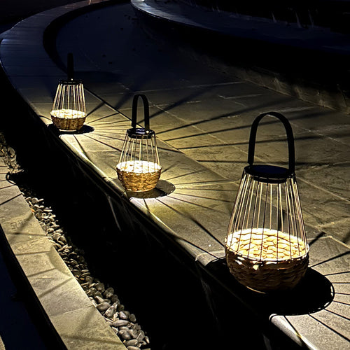 Decorative Basket Lamp Bowlift