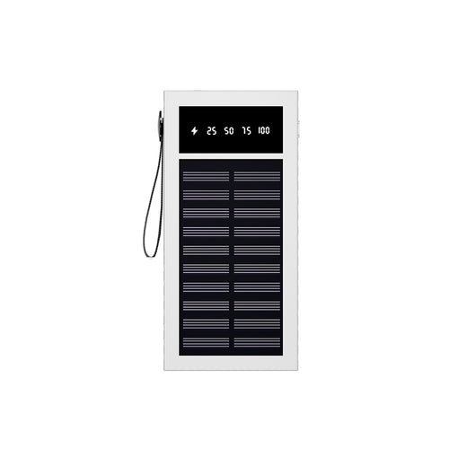 Portable Solar Power Bank with Digital Display and Innovative Charging Management Bowlift