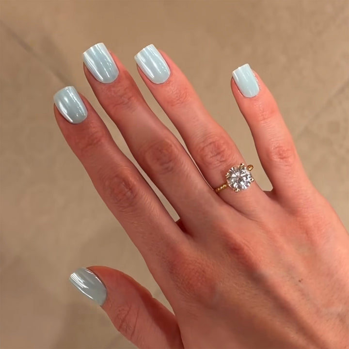 Nail extensions in modern style Bowlift