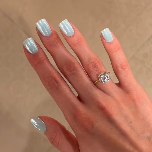 Nail extensions in modern style Bowlift