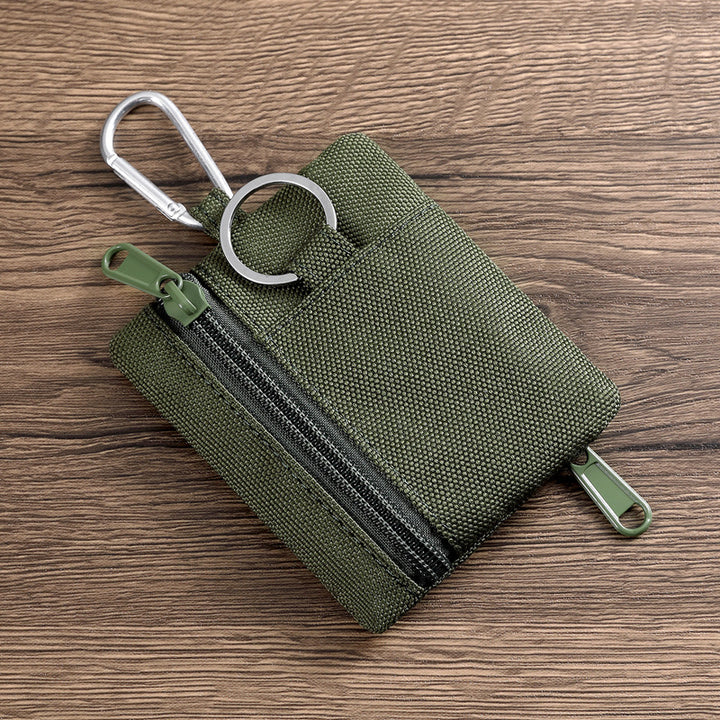 Compact Zippered Cardholder Pouch