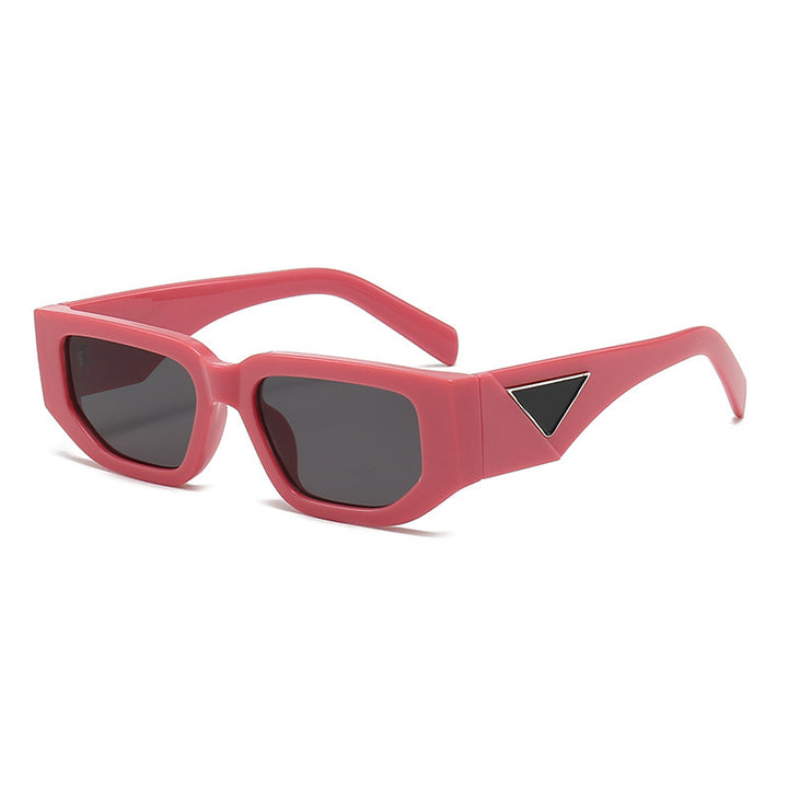 Women's Fashion Rectangle Sunglasses with Elegant Accents Bowlift