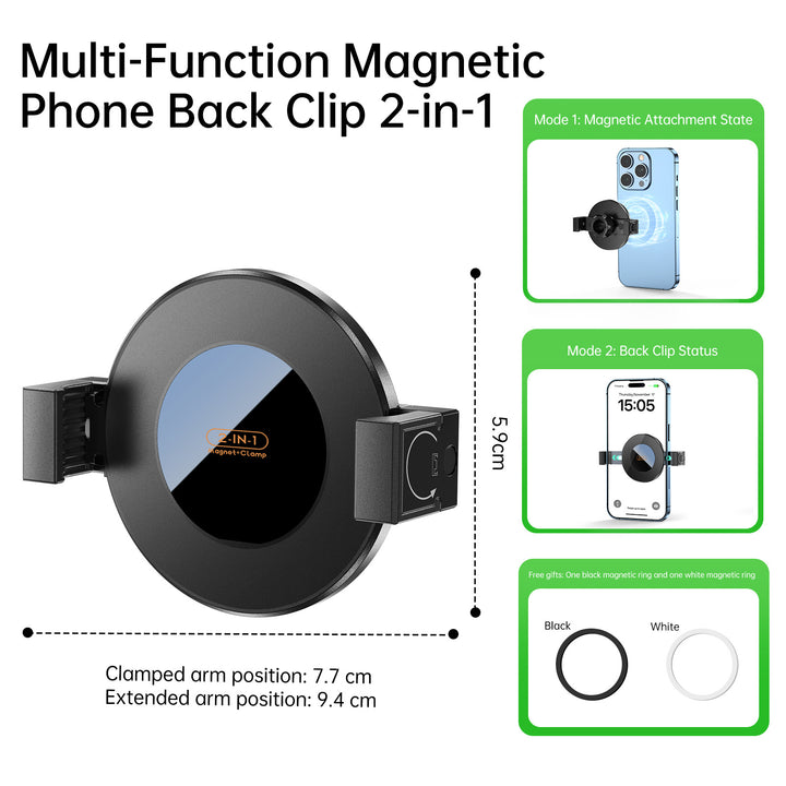 Unisex Multifunctional Magnetic Smartphone Holder Bowlift