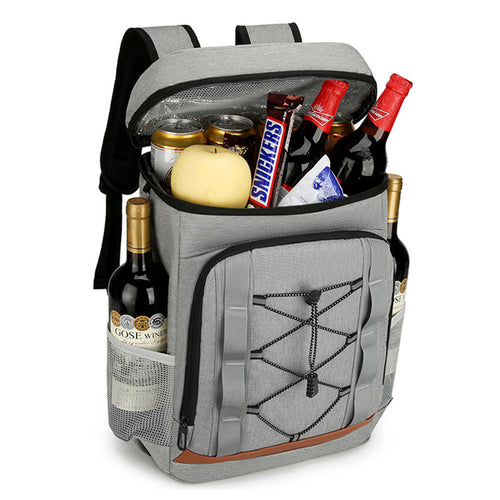 Unisex Insulated Cooler Backpack with Multifunctional Compartments Bowlift
