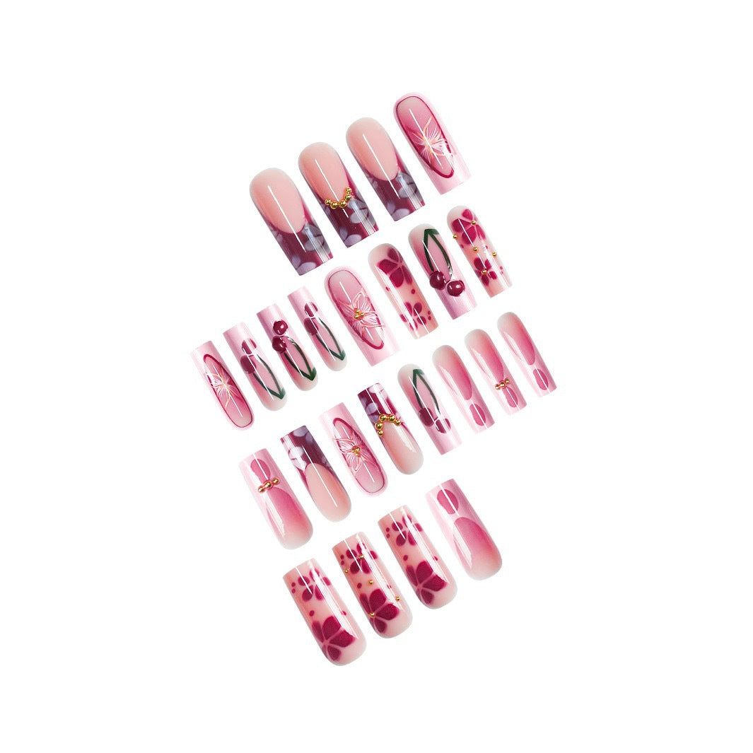 Artistic 3D Gel Nail Extensions Bowlift