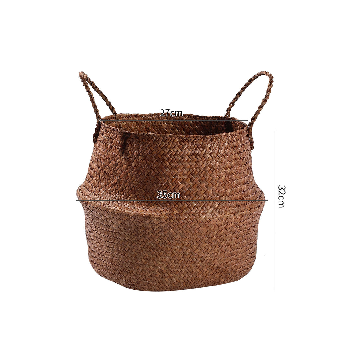 Handmade Woven Storage Basket Bowlift
