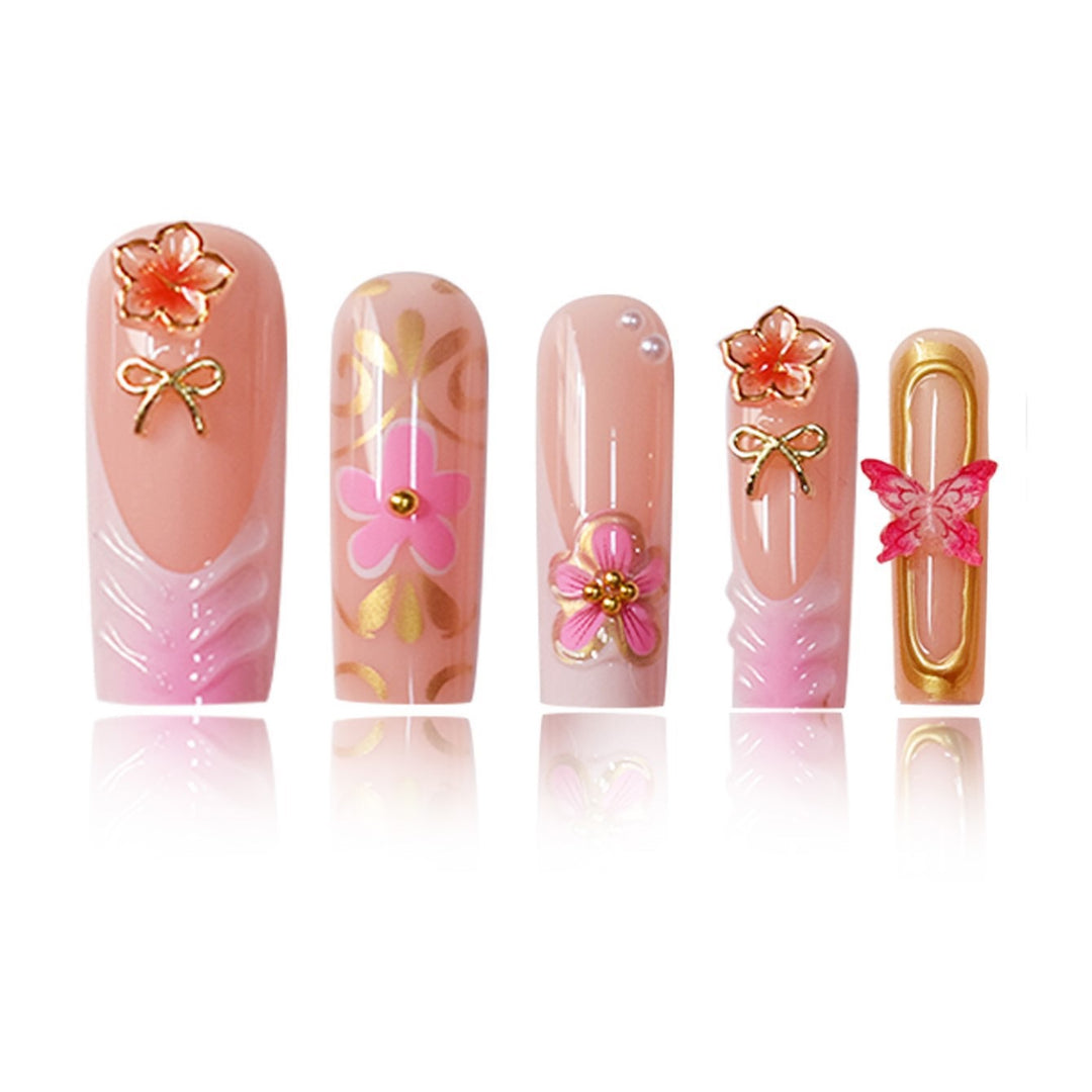 Decorative Acrylic Press-On Nail Art Bowlift