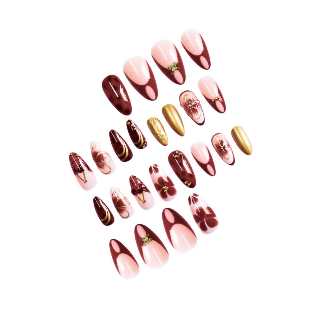 Decorative 3D Nail Art Extensions Bowlift