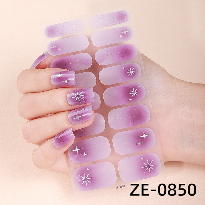 Starry Ombre Nail Wraps