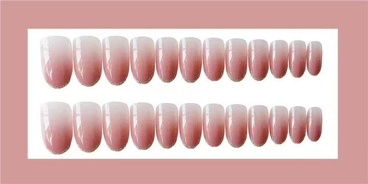 Elegant Ombre French Tip Nail Extensions Bowlift