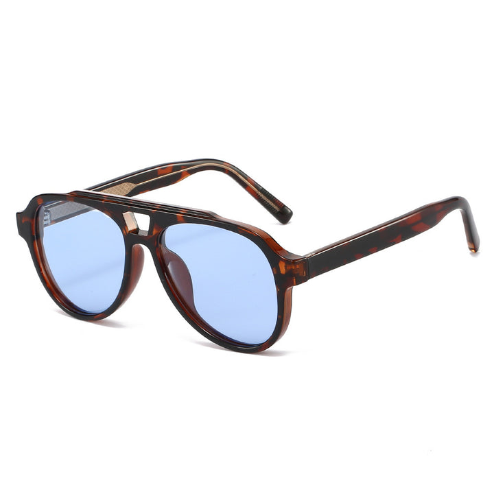 Women's Vintage Sunglasses with High-Quality UV Protection and Fashionable Tortoiseshell Pattern Bowlift