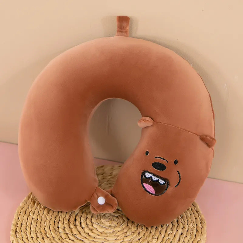 Women's Comfortable Neck Pillow with Funny Design Bowlift