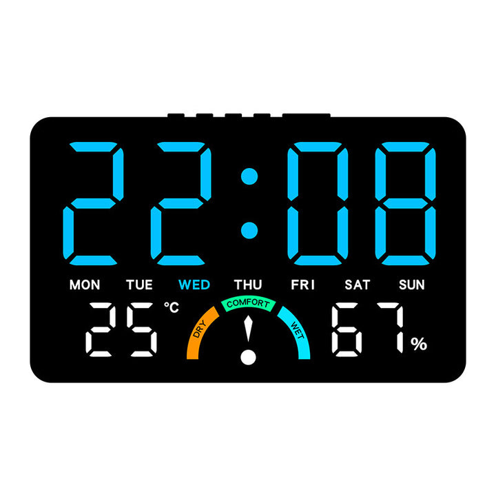 Digital watch with comprehensive weather display Bowlift