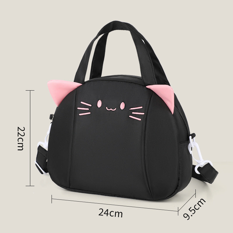 Cute Cat Ear Handheld Tote Bag Bowlift