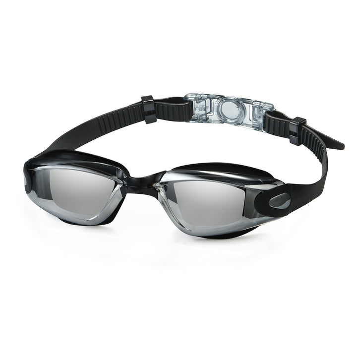 Swim goggles with adjustable head strap and anti-fog technology Bowlift